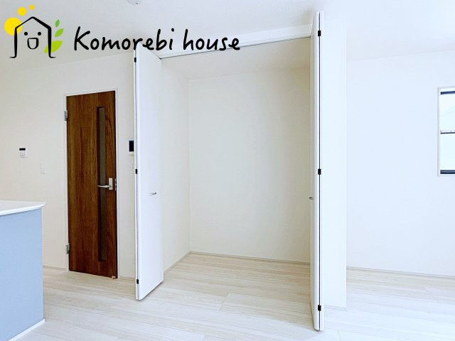 上尾市浅間台　新築一戸建て　リーブルファイン　01の収納|専用の収納スペースです