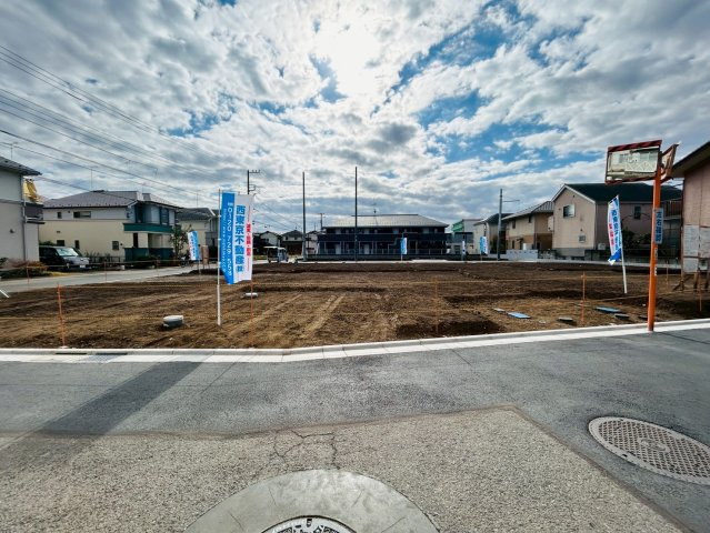 プレスティア昭島　宅地分譲全10区画売地　昭島市宮沢町　2号区　建築条件なしの外観|北道路はプライバシーを重視した間取り設計がしたい方に人気の区画♪