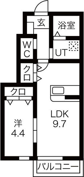 Eisen(アイゼン)の間取り