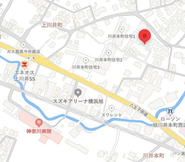 シティハイム　ローズの地図