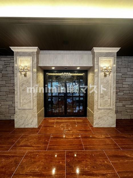 プレジオ阿波座のエントランス