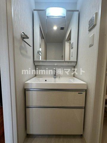 プレジオ阿波座の洗面所