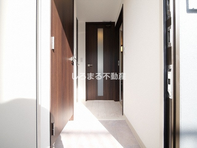 エステムコート大阪福島ルアーナの玄関