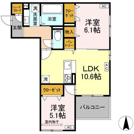 Ｄ－ＲＯＯＭ七曲Ⅱ