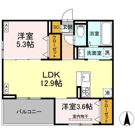 Ｄ－ＲＯＯＭ七曲Ⅱ