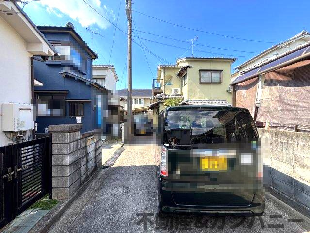 畑寺4丁目中古戸建の前面道路含む現地写真|前面道路含む現地写真です
