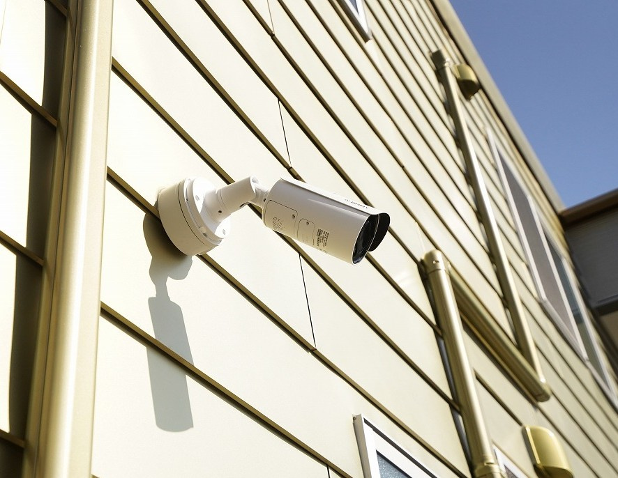 レアルグレイス　A棟【キャッシュバック対象】のセキュリティ|防犯カメラがあるので、安心ですね