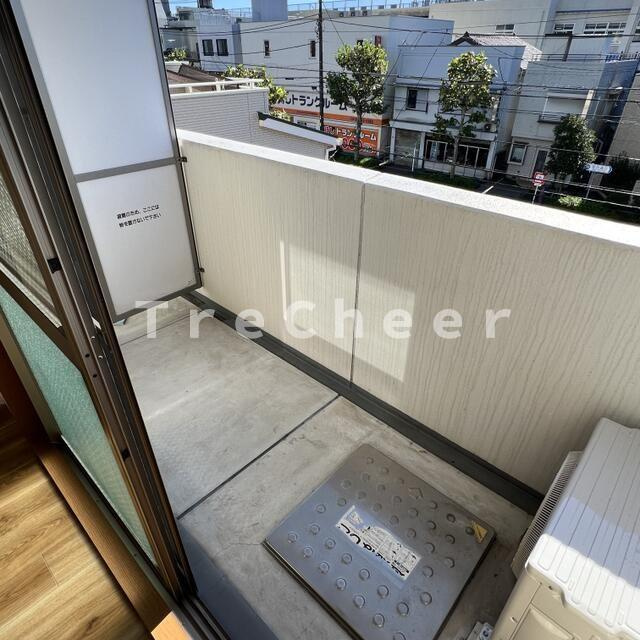 レジデンス昭和のバルコニー