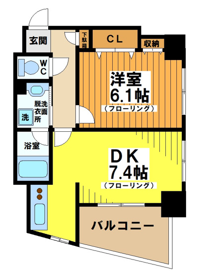 【間取り】 | グランディール初台