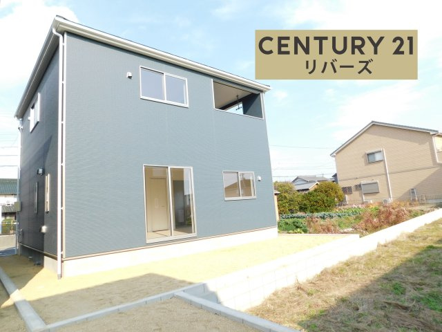 あま市篠田小塚の新築一戸建の外観|◇３号棟◇　新価格！！いつでも見学出来ます♪（お問合せ当日、平日、水曜、夜間でもＯＫ）　駐車４台可能！　敷地５０．０８坪！　南に庭付き、陽当たり良好！！　在宅ワークにうってつけのテレワークルーム完備！