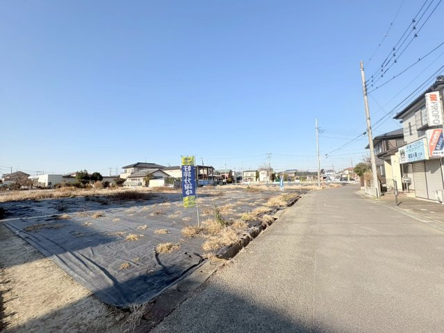 比企郡川島町吹塚　建築条件なし売地　東武東上線『川越駅』バス27分　【中山小学区】の外観