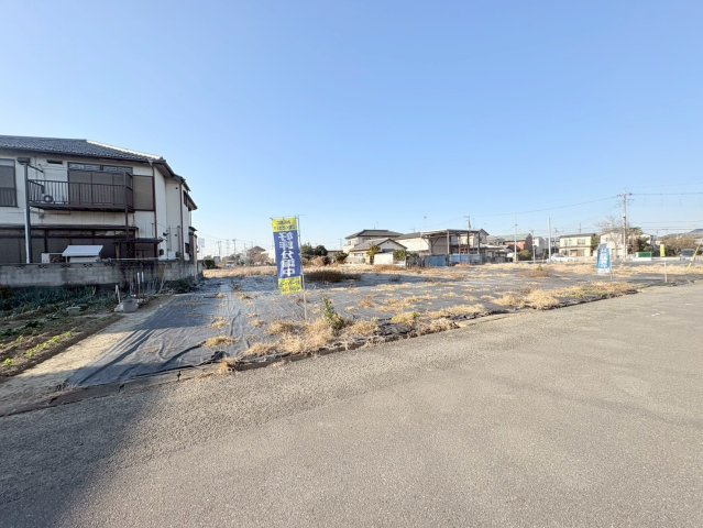 比企郡川島町吹塚　建築条件なし売地　東武東上線『川越駅』バス27分　【中山小学区】の外観