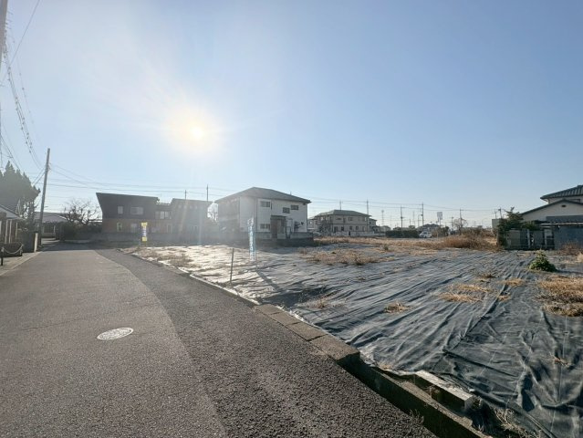 比企郡川島町吹塚　建築条件なし売地　東武東上線『川越駅』バス27分　【中山小学区】の外観