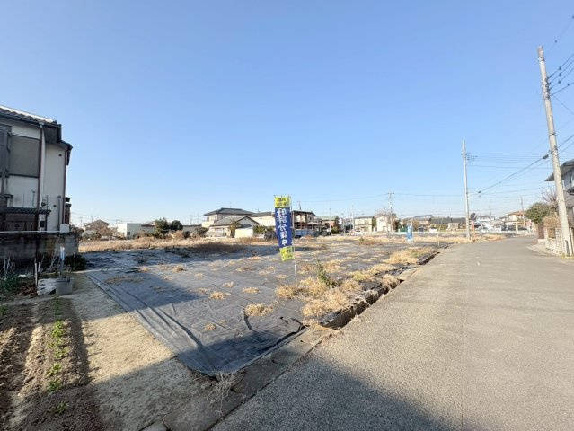比企郡川島町吹塚　建築条件なし売地　東武東上線『川越駅』バス27分　【中山小学区】の外観