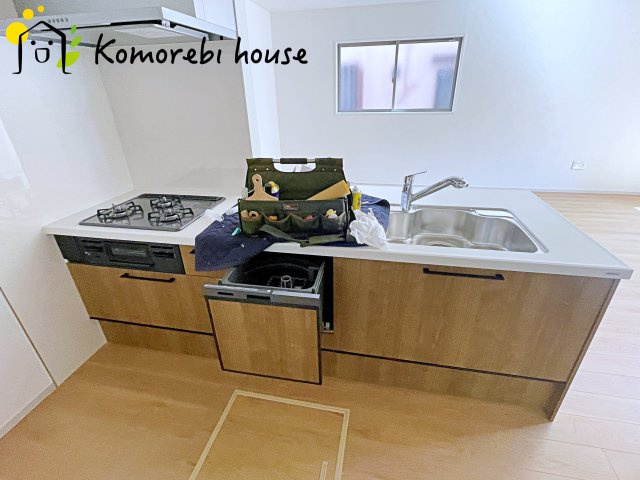 KIP上尾市浅間台　2期　新築一戸建て　テラシエ　01のキッチン|26.3.5撮影済み