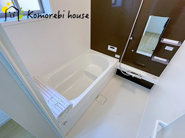 KIP上尾市浅間台　2期　新築一戸建て　テラシエ　01の浴室|26.3.5撮影済み