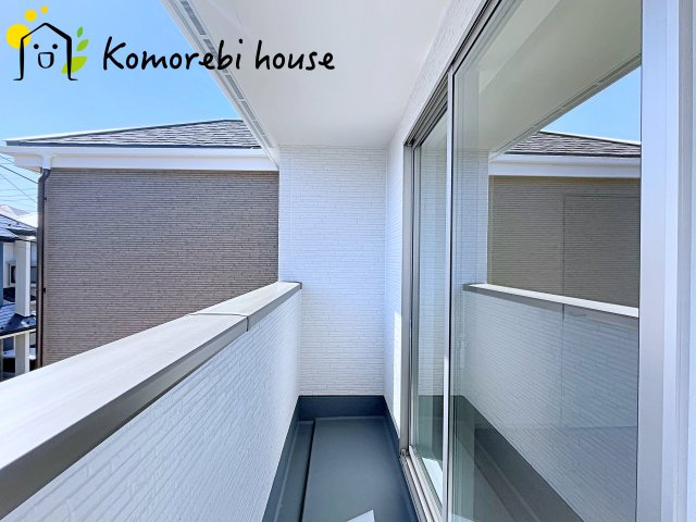 KIP上尾市浅間台　2期　新築一戸建て　テラシエ　01のバルコニー|26.3.5撮影済み