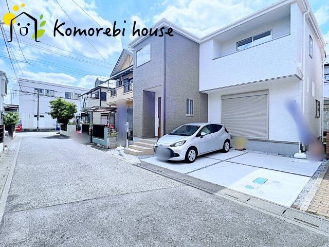 KIP上尾市浅間台　2期　新築一戸建て　テラシエ　01の前面道路含む現地写真|26.6.6　撮影済み