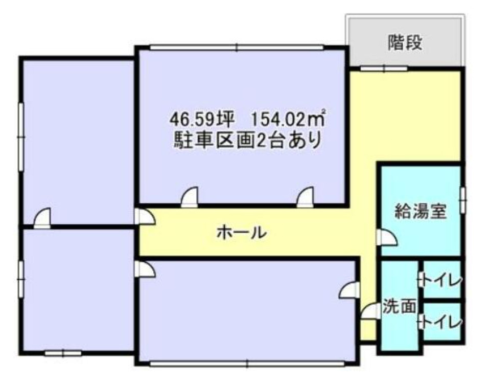 津田沼ビルの間取り