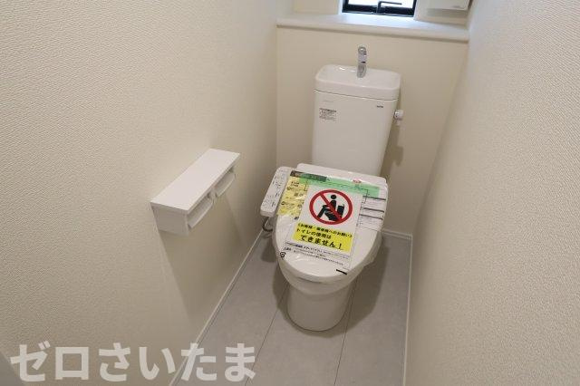 《仲介手数料無料》見沼区東大宮６丁目68-7新築一戸建てハートフルタウンのトイレ