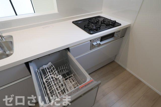 《仲介手数料無料》見沼区東大宮６丁目68-7新築一戸建てハートフルタウンのキッチン