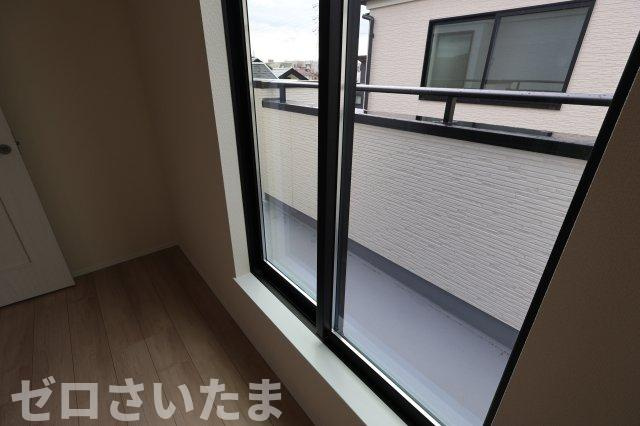 《仲介手数料無料》見沼区東大宮６丁目68-7新築一戸建てハートフルタウンのバルコニー