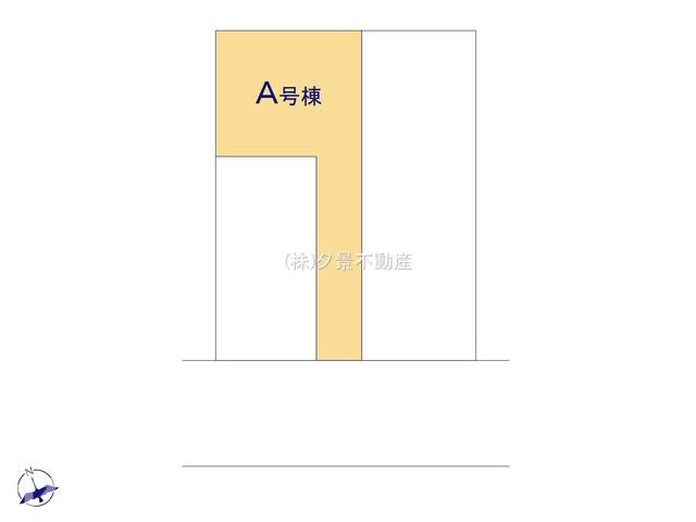 《仲介手数料無料》見沼区東大宮６丁目68-7新築一戸建てハートフルタウンの区画図