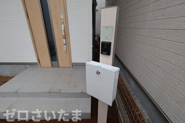 《仲介手数料無料》見沼区東大宮６丁目68-7新築一戸建てハートフルタウンのセキュリティ