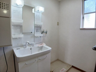 【洗面所】 | エスペラントハイム | 脱衣スペースもあります
