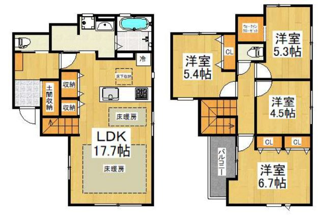 新座市北野３丁目の新築一戸建
