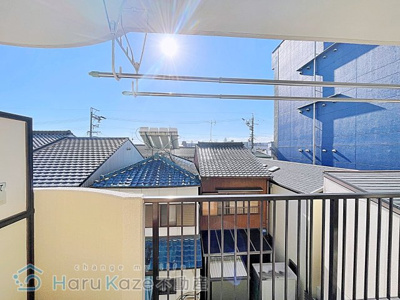 【バルコニー】 | シャンブルナルカワ【名古屋市賃貸・ペット可】