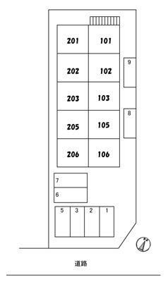 【区画図】 | メゾンプロキオン