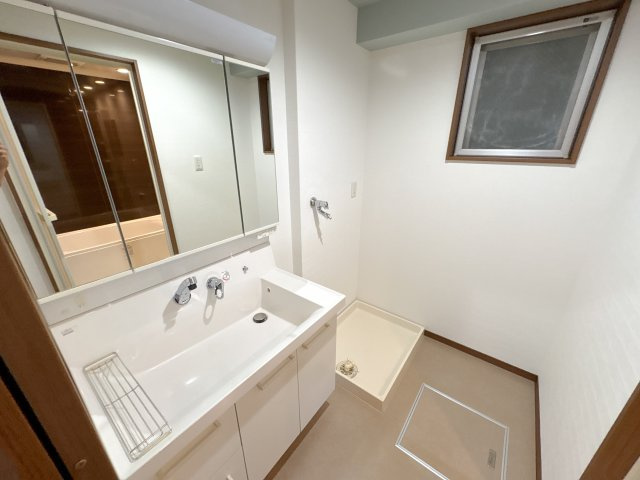 欅コートの洗面所