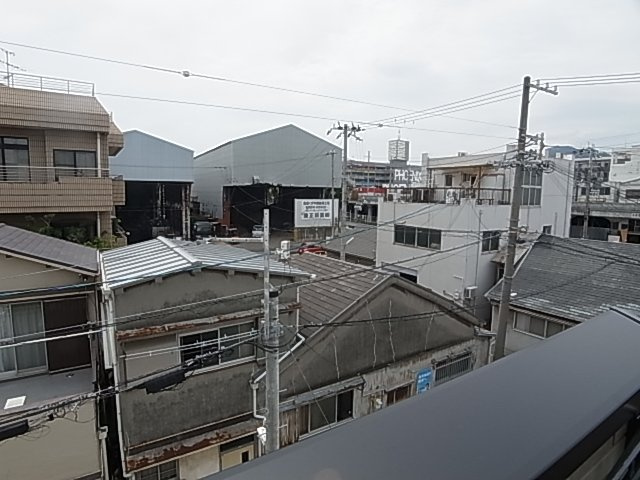 神戸市長田区東尻池町１丁目のアパートの展望