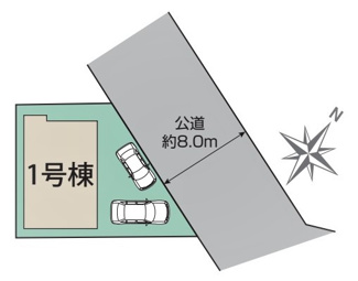 【区画図】 | 東村山市恩多町1丁目　全1棟　1号棟 | 東村山市恩多町1丁目　全1棟　1号棟