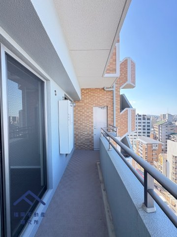 グランドステイツ大濠公園南のバルコニー