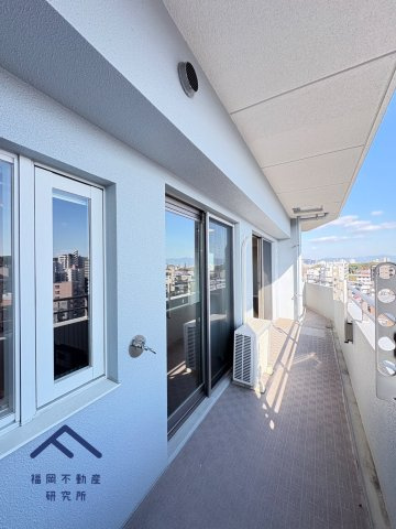 グランドステイツ大濠公園南のバルコニー