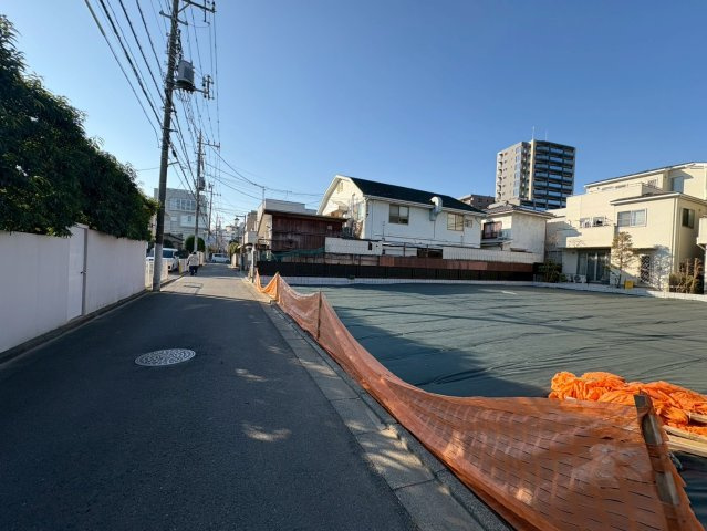 川越市南通町　建築条件なし売地　東武東上線『川越駅』徒歩6分　【仙波小学区】の前面道路含む現地写真