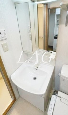 【洗面所】 | グリフィン新横浜・アリーナ前 | 独立洗面台です。