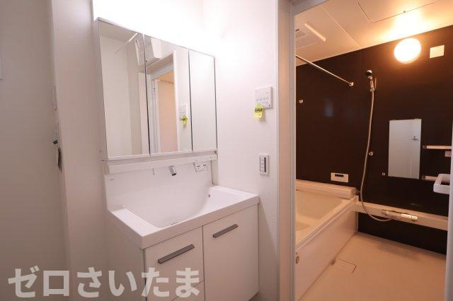 《仲介手数料無料》西区三橋５丁目286新築一戸建てKEIAI Graceの独立洗面台