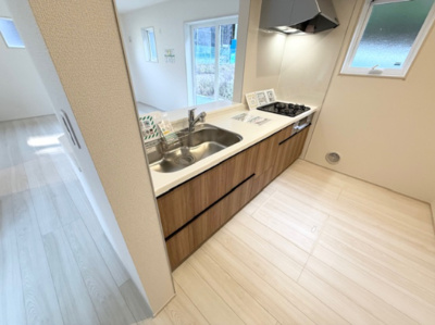 【キッチン】 | 紫波町二日町向山 | 床下収納、浄水器付きシステムキッチン