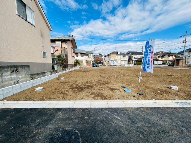 プレスティア昭島　宅地分譲全10区画売地　昭島市宮沢町　7号区　建築条件なしの外観|ご家族の夢と理想を叶えてみませんか？高低差の少ない平坦な立地です♪新設道路は幅員も広く、資産価値の観点からもオススメ☆昭島市宮沢町　全10区画売地　7号区！