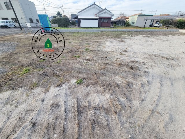 都城市都北町第1-3棟（2号棟）の庭|お庭で自由な時間を過ごせます。