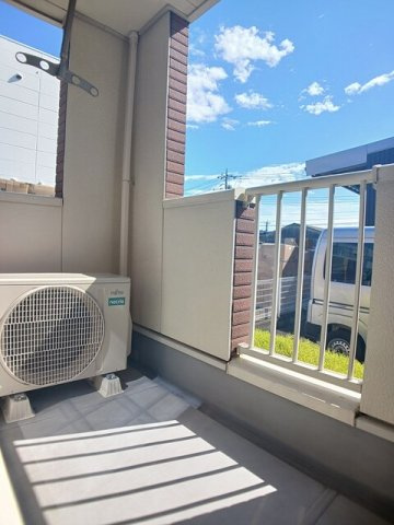 グレイスＭのバルコニー|バルコニー付きです