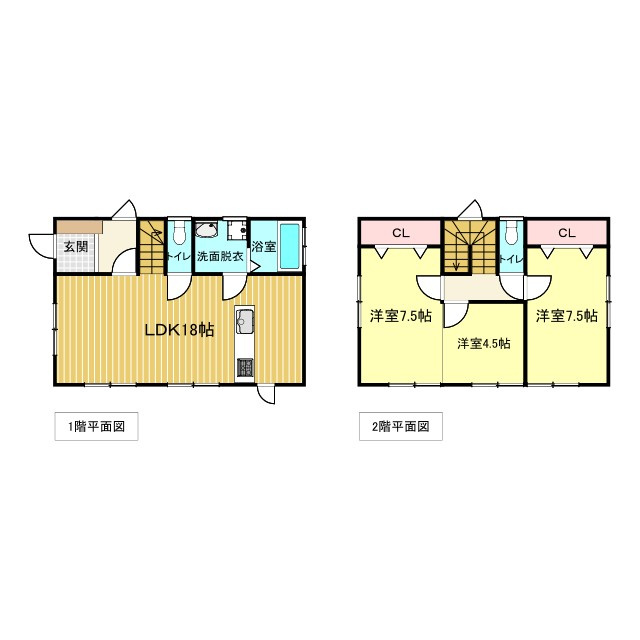 大字恒久字吉永の間取り