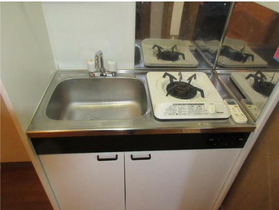 ヒルズエクセル　南向き　角部屋　オートロックのキッチン