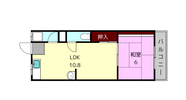 グレーズ鳥見の間取り