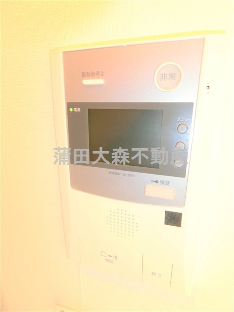 メイクスデザイン大森の設備|TVモニター付オートロック　インターホン