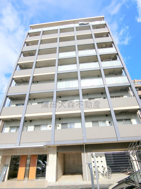 ヒューマンハイム本羽田の外観