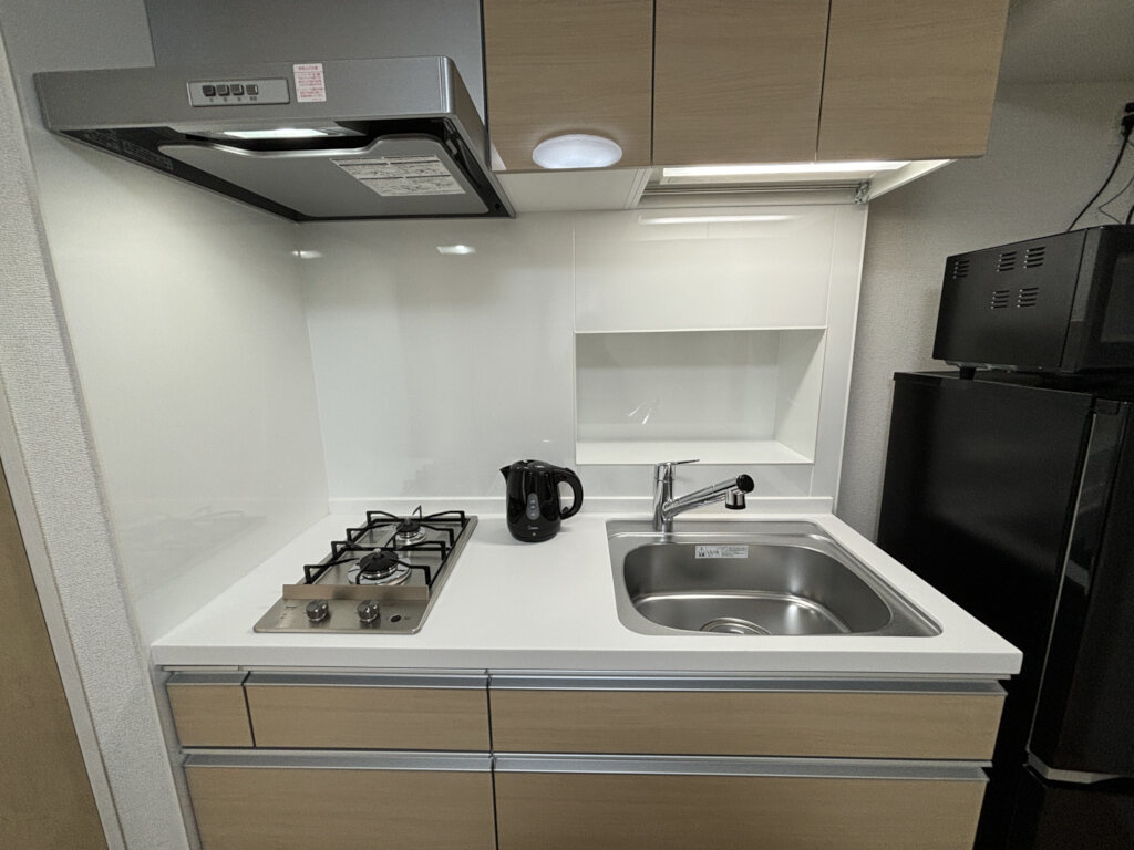 Leaf Village 新宿若松の内装|内装は落ち着いています